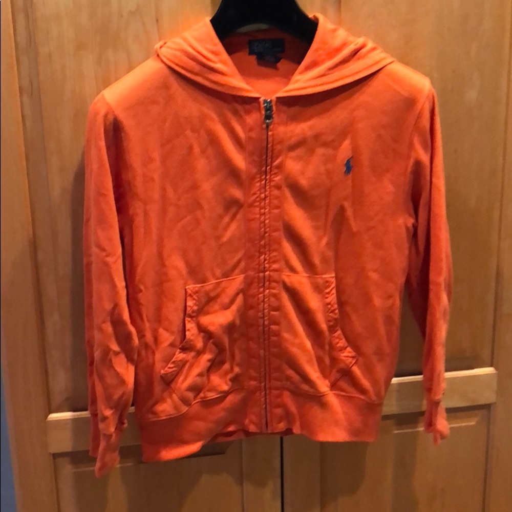 Polo orange sweatshirt
